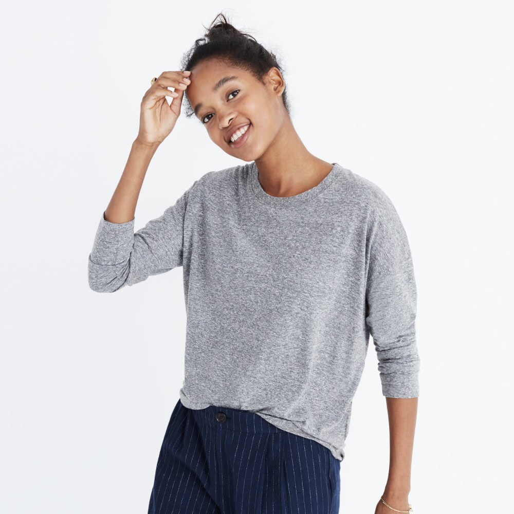 (NWT) Madewell: rivet & thread long-sleeve tee